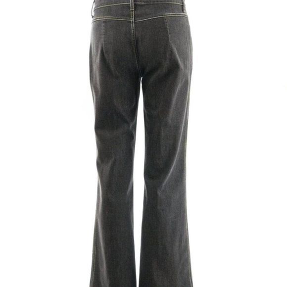 MISSONI SPORT Grey Stretch Wide Leg Jeans Size 28 - Picture 4 of 7